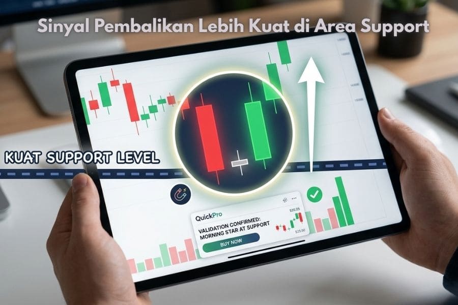 Sinyal Pembalikan Lebih Kuat di Area Support