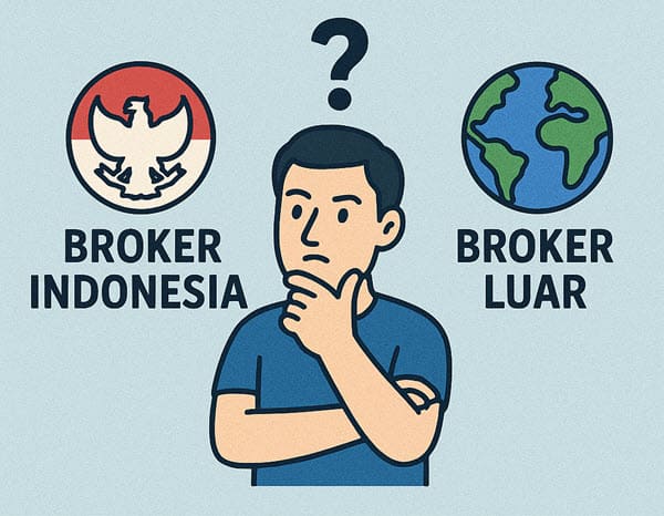 Broker Indonesia VS Broker Luar