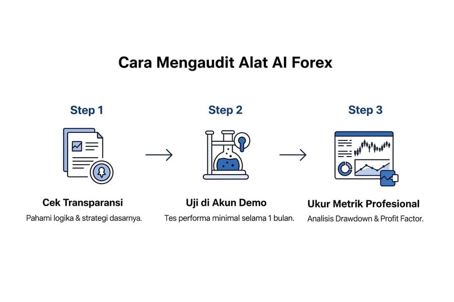 Cara menguji AI Trading Forex