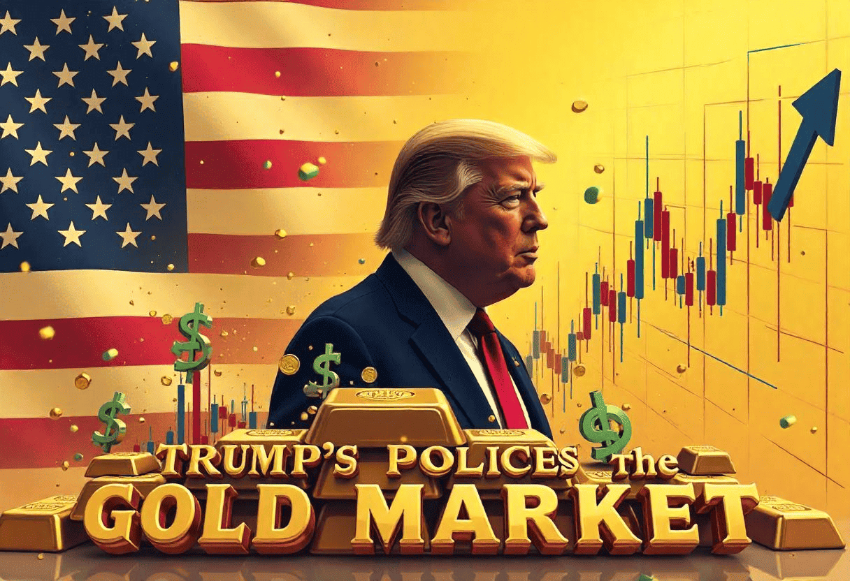 Kebijakan Trump mengguncang pasar emas
