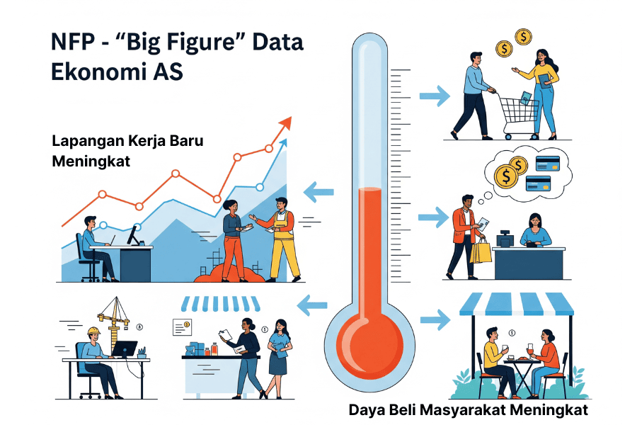 NFP - Big Figure Ekonomi AS