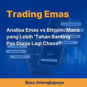 Analisa Emas vs Bitcoin: Mana yang Lebih ‘Tahan Banting’ Pas Dunia Lagi Chaos?